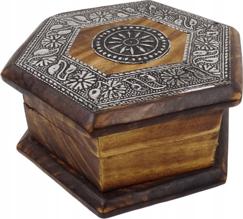 Szkatułka drewniana na różności - SE15