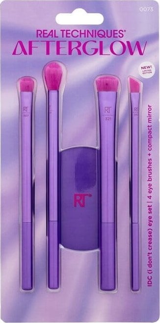 REAL TECHNIQUES_SET I Don't Crease Eye zestaw pędzli do makijażu oczu 4szt.