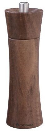 Młynek do przypraw Zassenhaus Młynek do pieprzu średnica 5,5 x 18 cm, orzechowe drewno