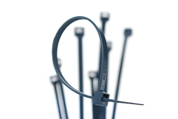 Onnline Opaski kablowe wykrywalna przez detektor metali 220x3,5mm 100szt. - EDET-200IC