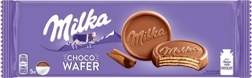 Ciastka MILKA CHOCOWAFER 150G