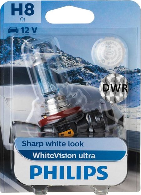 Philips Żarówka PHILIPS WhiteVision ultra H8 12V 35W (3800K)