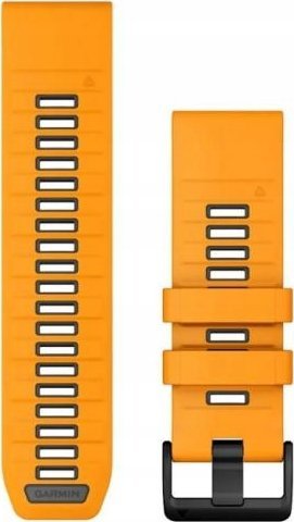Garmin Garmin QuickFit-Armband 26 mm Silikon Spark Orange/Graphit