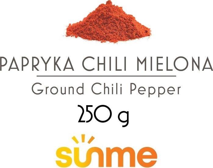 Sunme Papryka Chilli mielona 250 gram