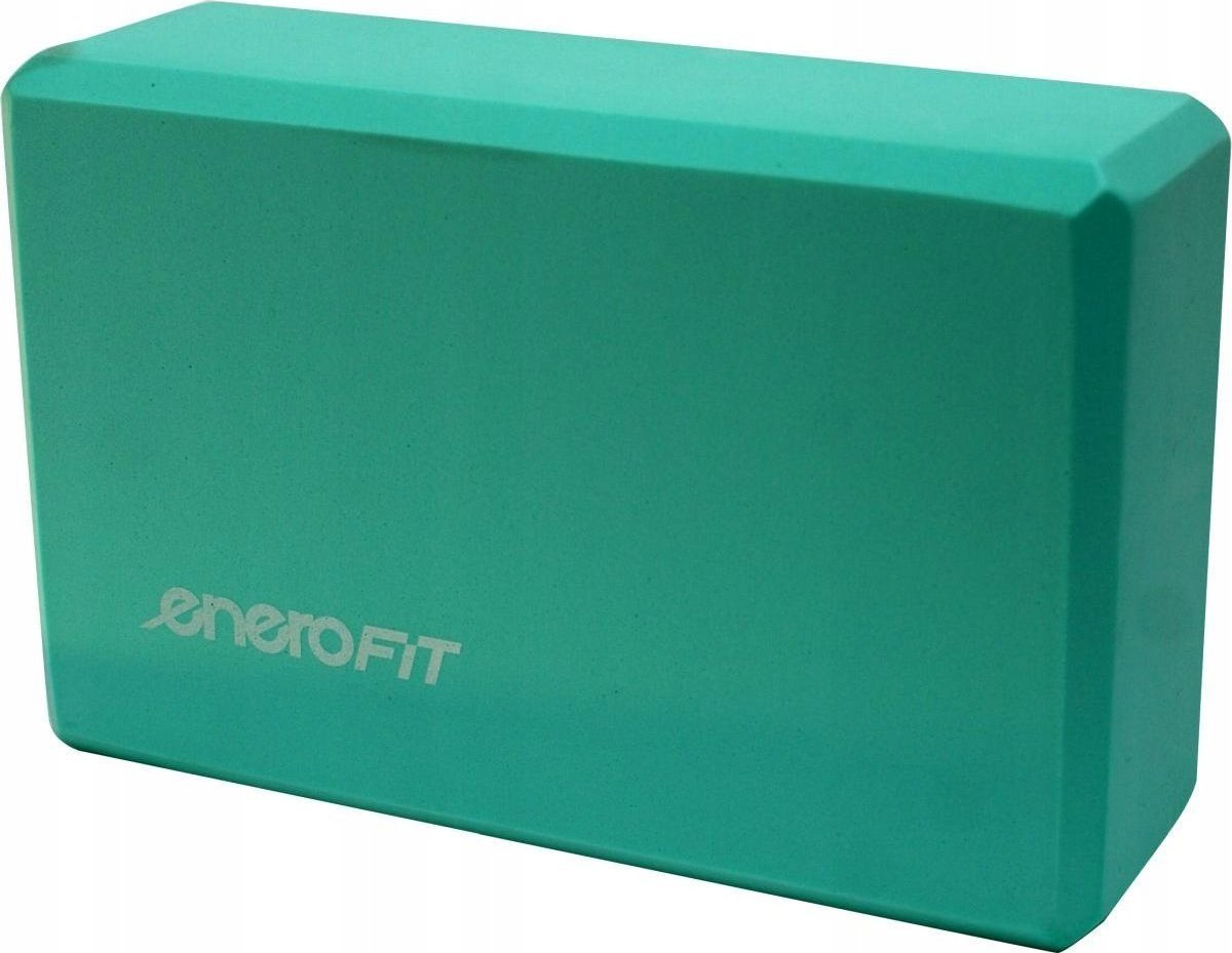 Enero BLOK KOSTKA DO ĆWICZEŃ JOGI ENERO FIT miętowa