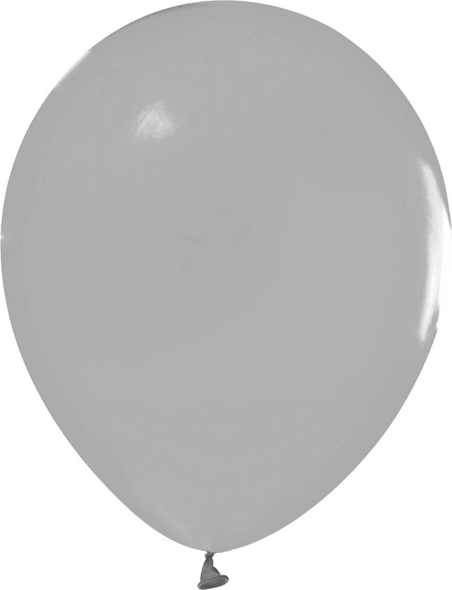 GoDan Balony pastelowe Szare, B&C, 30 cm, 50 szt.