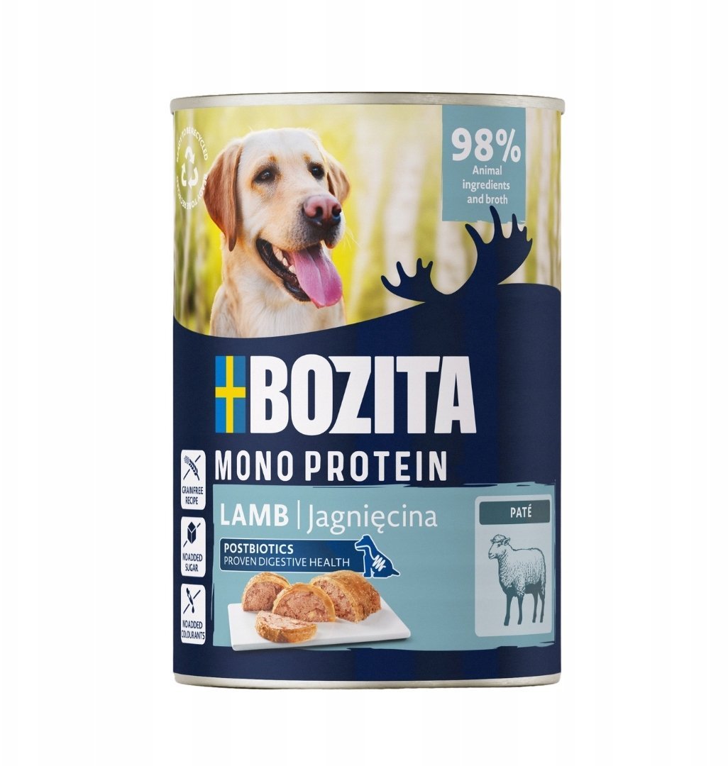 BOZITA pasztet pies jagnięcina 400g