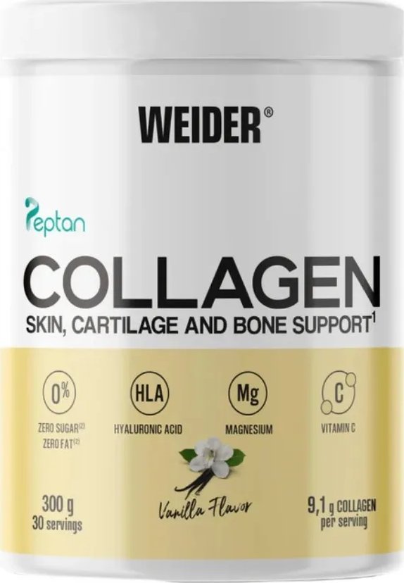 Weider - Kolagen, Wanilia, Proszek 300g