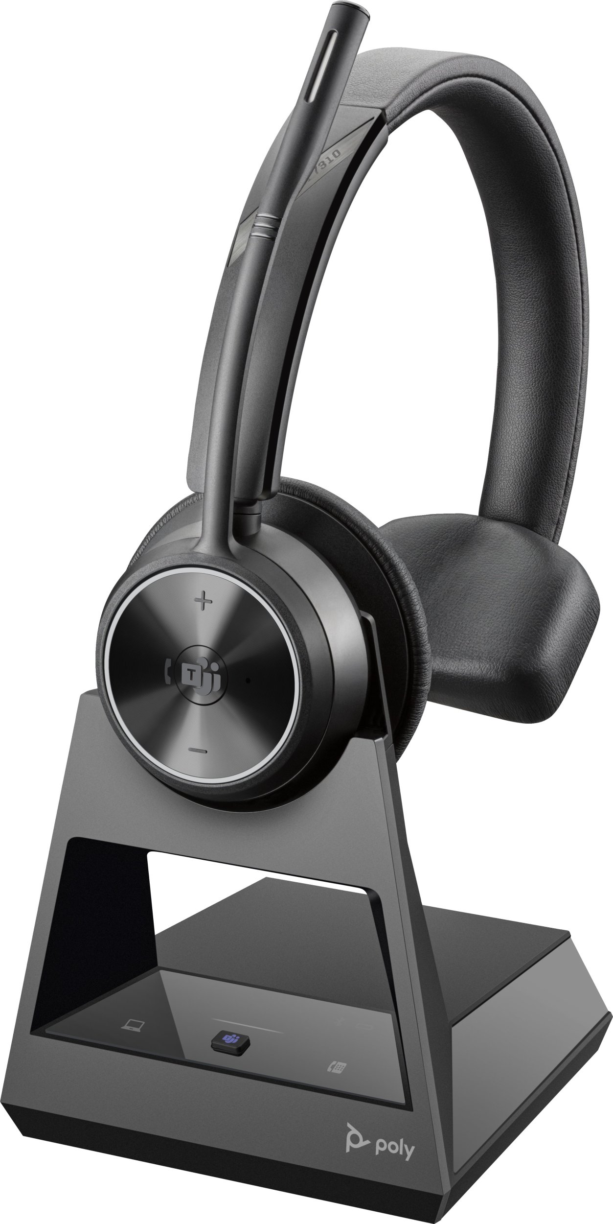 Słuchawki HP Poly Savi 7310 - Savi 7300 series - Headset - DECT - kabellos - Zertifiziert fur Microsoft Teams
