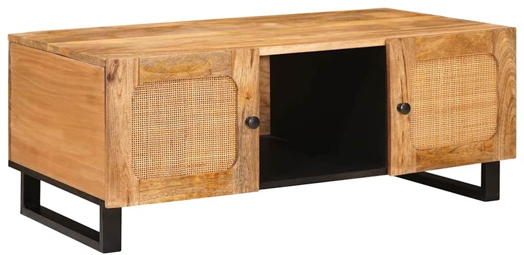 vidaXL Stolik kawowy Naturalny 100 x 54 x 40 cm Drewno mango