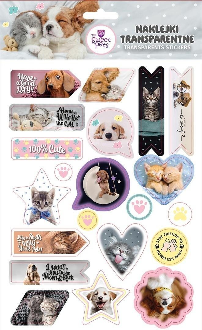 Naklejki ozdobne The sweet pets mix