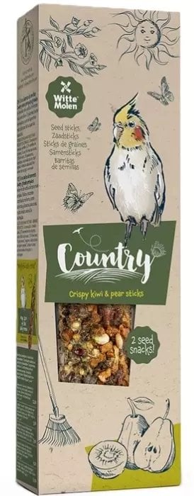 Witte Molen Country Kolby Dla nimf kakadu z kiwi i gruszką 140g