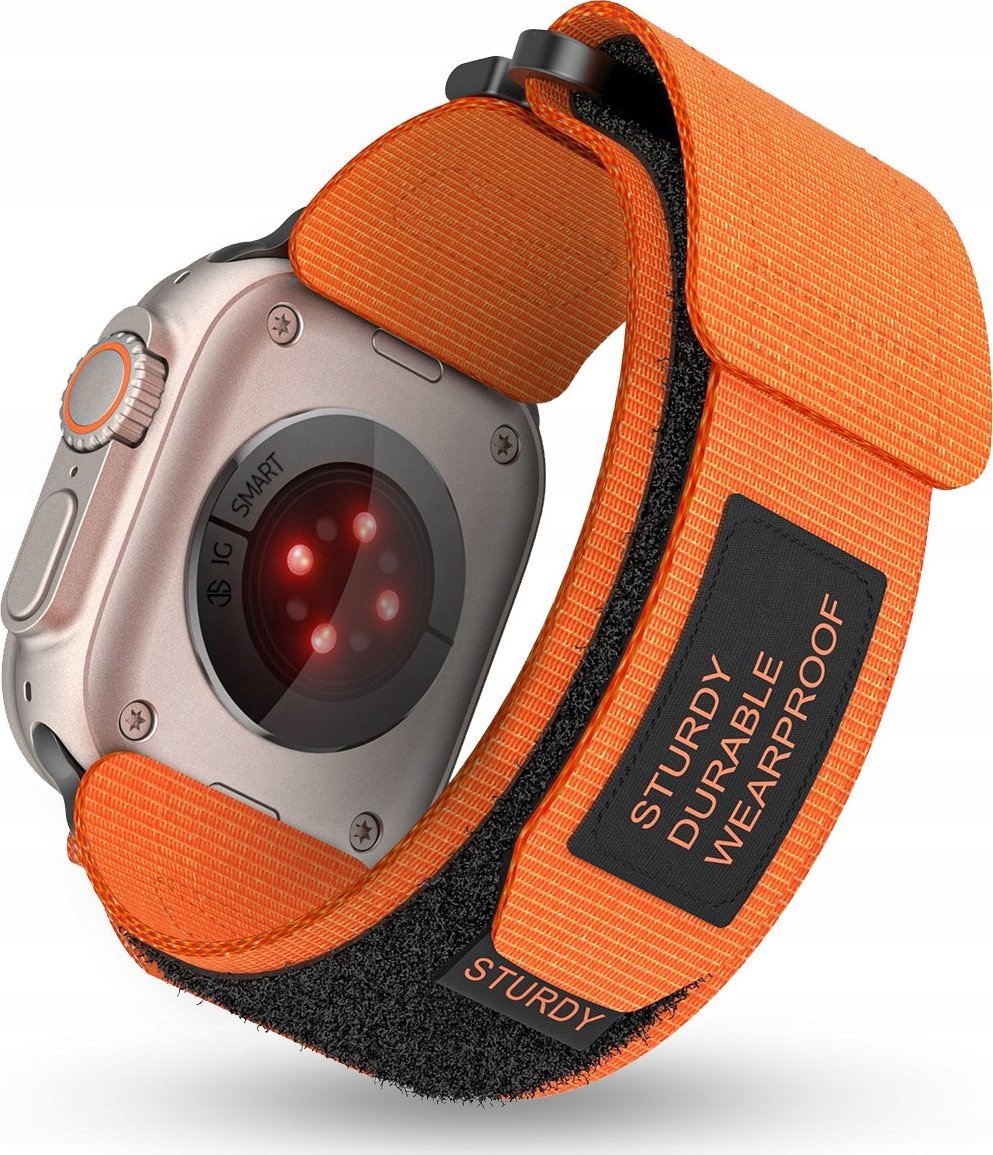 PASEK NYLONOWY do APPLE WATCH 2 3 4 5 6 7 8 9 SE ULTRA 42mm 44mm 45mm 49mm