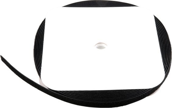 EFB EFB Elektronik 81150.25 opaska kablowa Rzep do kabli Poliamidowy Czarny 1 szt.