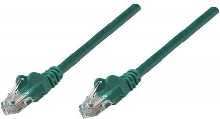 Intellinet Network Solutions Patchcord Cat6, CU, U/UTP, PVC, 1.5m, zielony (738644)