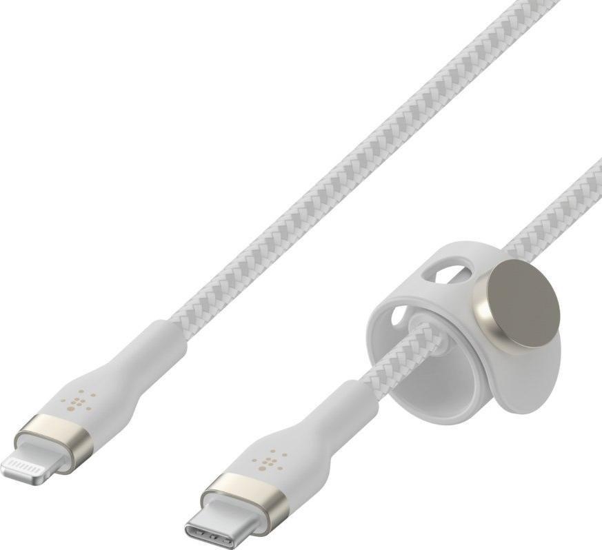 Kabel USB Belkin USB-C - Lightning 2 m Biały (CAA011BT2MWH)