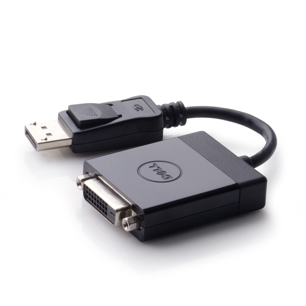 Adapter AV Dell DisplayPort - DVI-D czarny (470-ABEO)