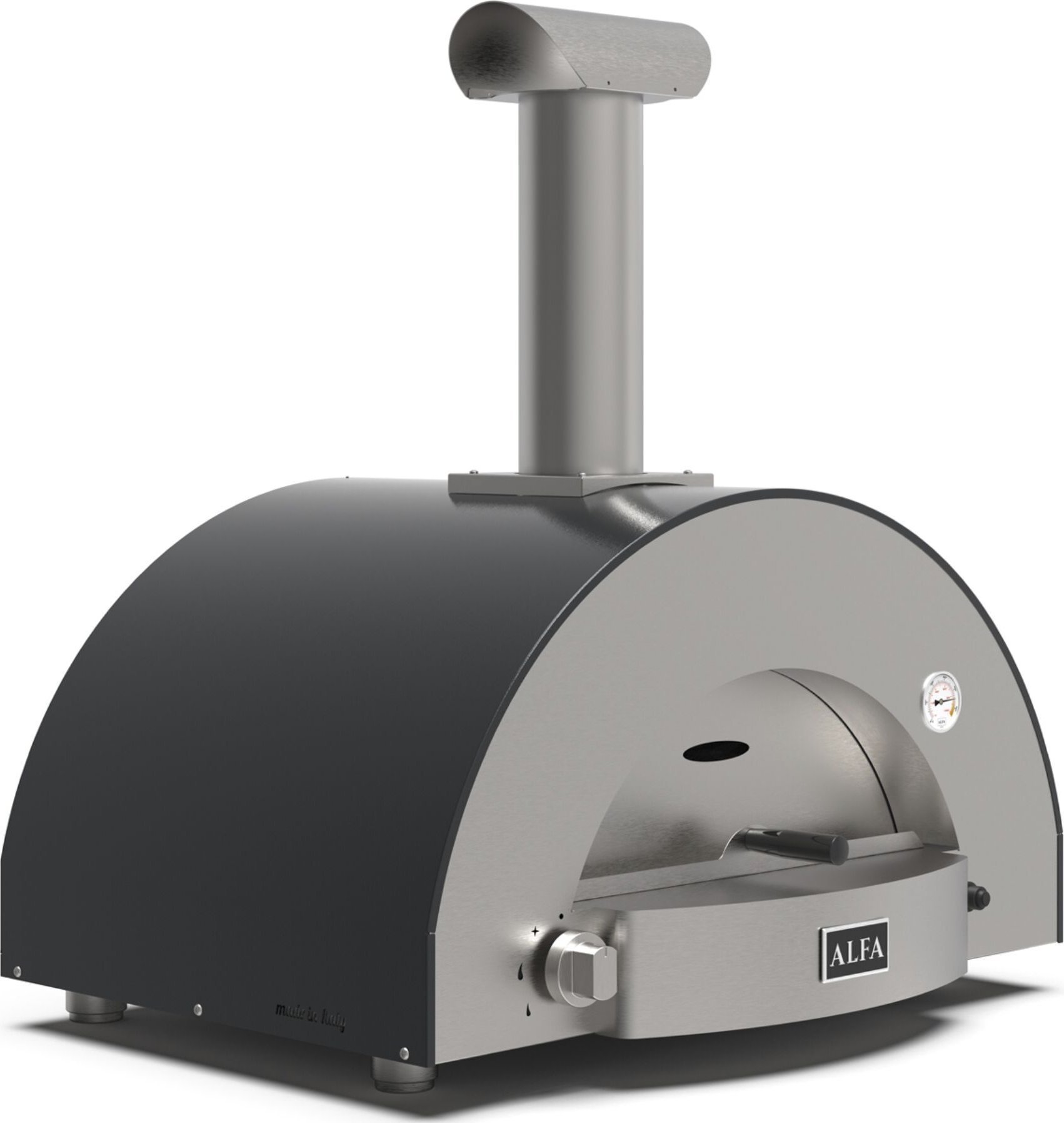 Alfa Forni Alfa Forni Classico 2 Pizze Hybrid Grey