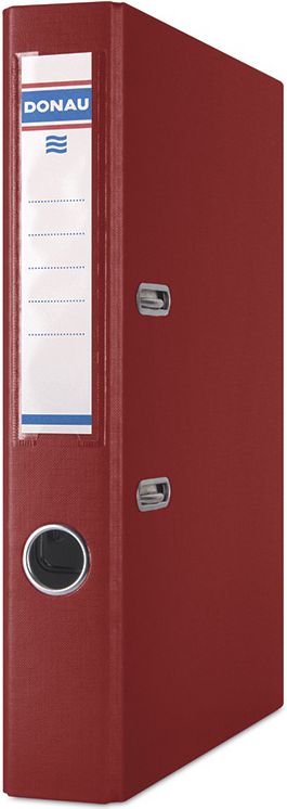 Segregator Donau Master dźwigniowy A4 50mm bordowy (3950001PL-05)