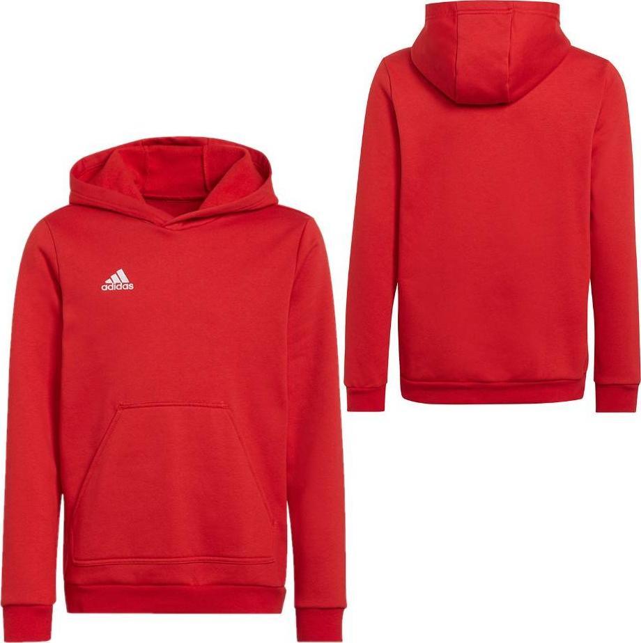 Adidas Bluza adidas ENTRADA 22 Hoody Y H57566 H57566 czerwony 128 cm