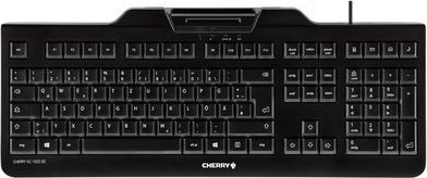 Klawiatura Cherry CHERRY KC 1000 SC klawiatura USB QWERTY British English Czarny