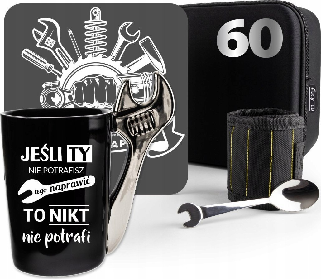 Froster Zestaw Prezentowy dla Złotej Rączki - na 60 urodziny - prezent dla fachowca