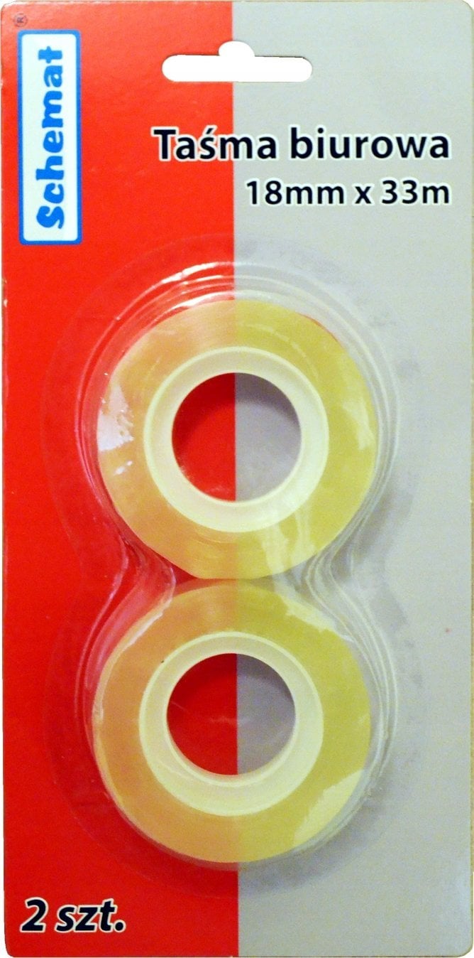 Teka Ta¶ma biurowa 18mmx33m (2szt)