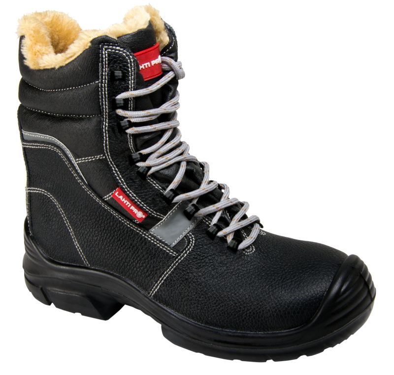 Lahti Pro Trzewiki ochronne wysokie ocieplane skórzane r. 47 - L3030147