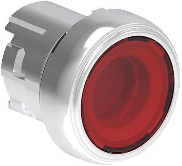 Metalowy przycisk podświetlany fi22mm samoczynny powrót kryty Czerwony LPSBL104