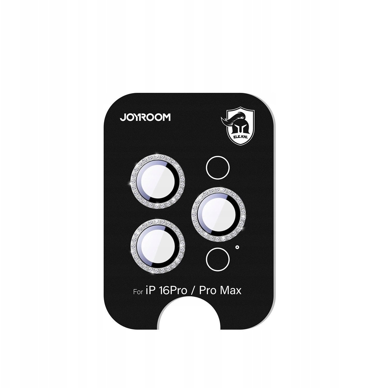 Szkło ochronne Joyroom JR-MSJ0309 na obiektywy iPhone 16 Pro/16 Pro Max - tytanowe