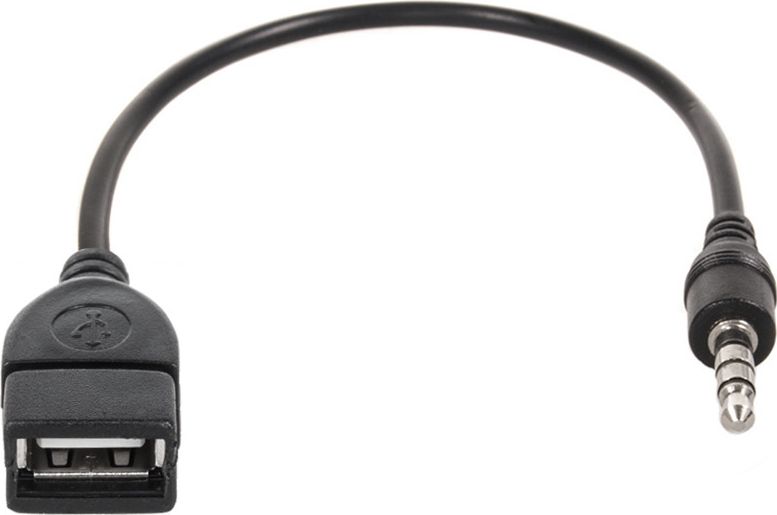 Adapter USB Maclean USB - Jack 3.5mm Czarny (MCTV-693)