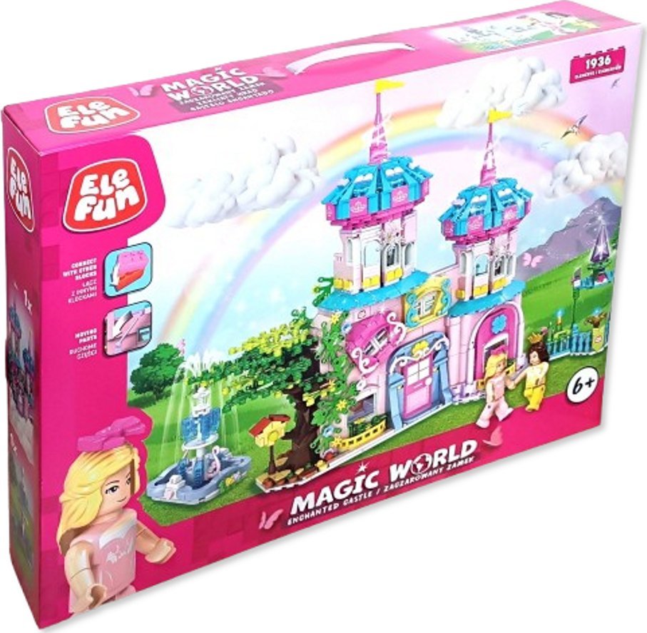 Klocki Elefun Magic World Zaczarowany zamek 8830