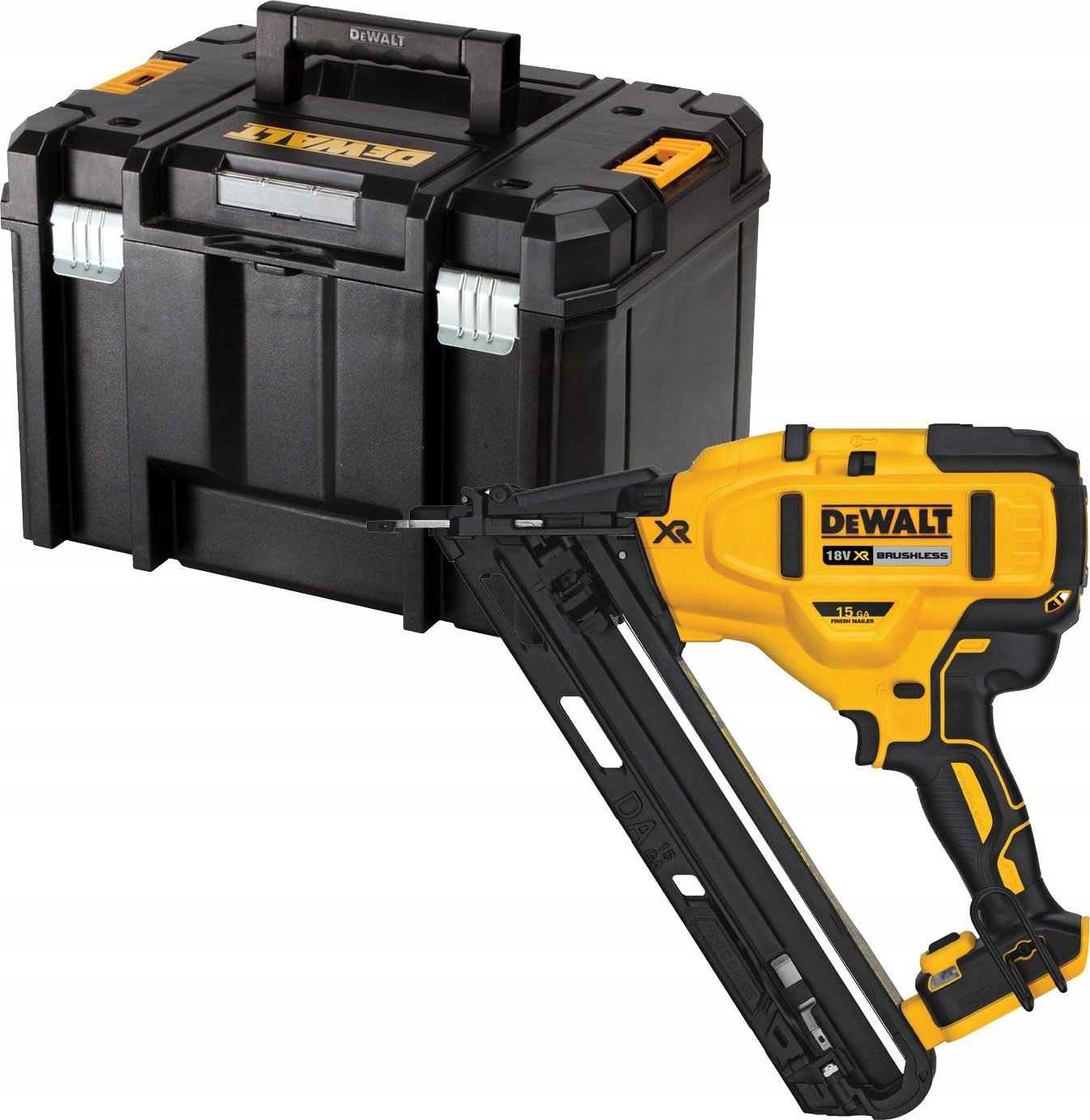 Dewalt DEWALT GWOŹDZIARKA 18V 18Ga 15-54mm BL BEZ AKU. I ŁAD. TSTAK DCN680NT