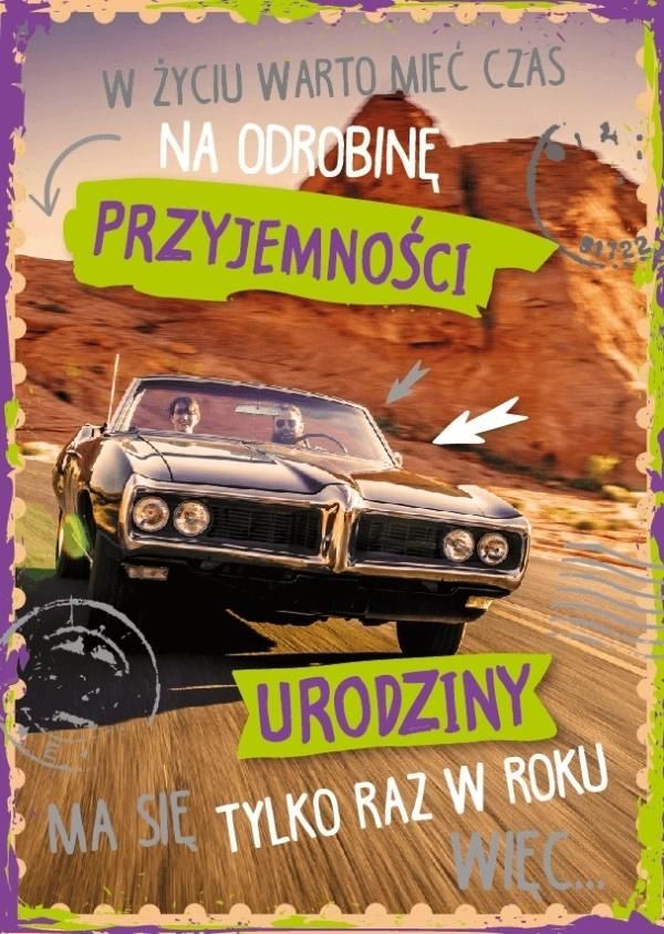 Armin Style Karnet Urodziny GM-451