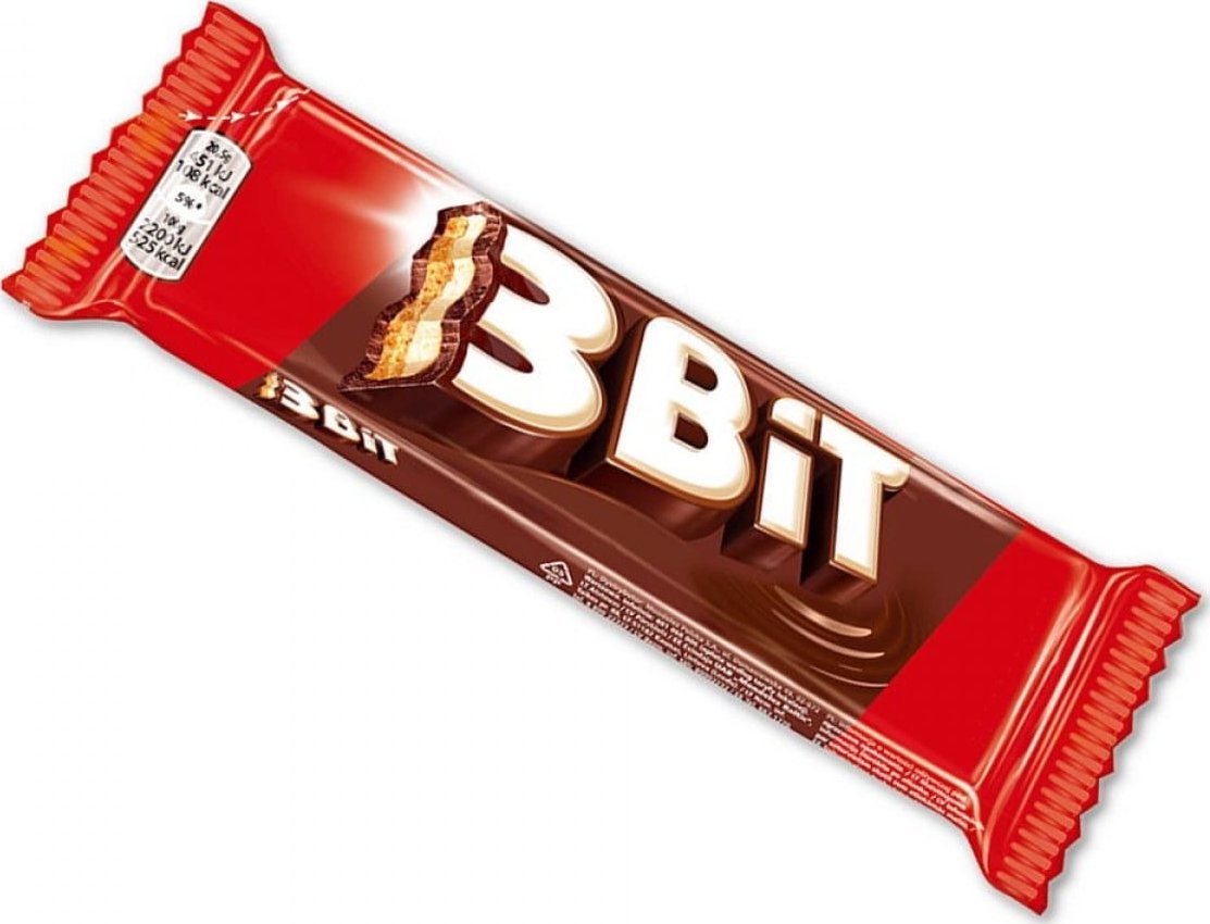 3 BIT Baton W Czekoladzie Mlecznej 46g