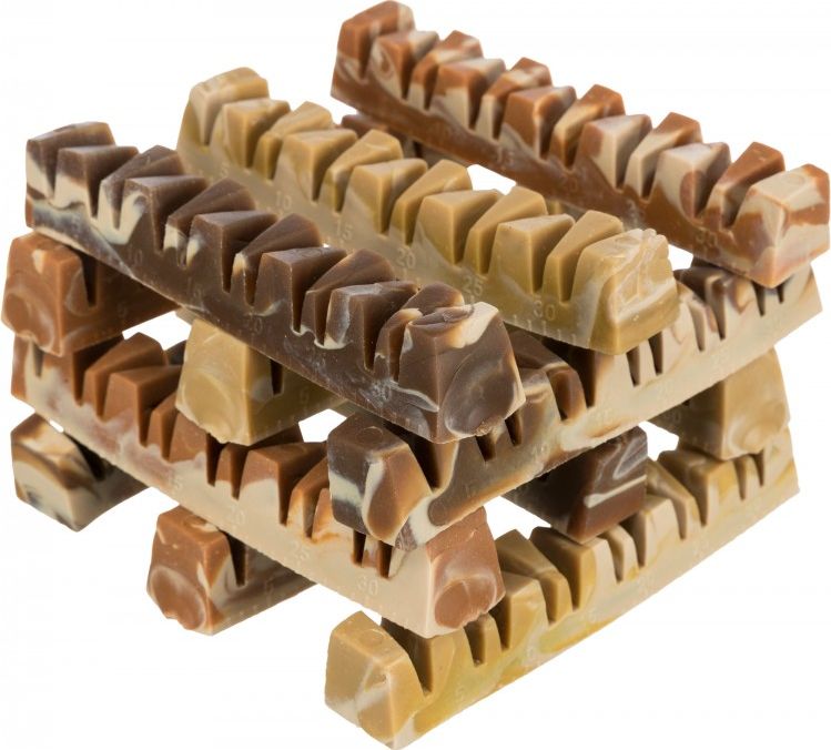 Trixie Denta Fun Veggie Jaw Bone, przysmak wegetariański dla psów, 12 cm, 35 g , 100 szt/opak