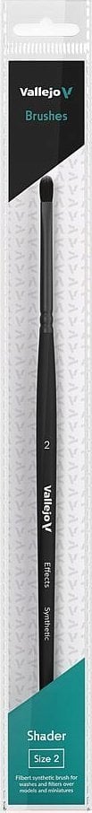 Vallejo Vallejo: B06002 - Shader - Flat Brush - Synthetic 2