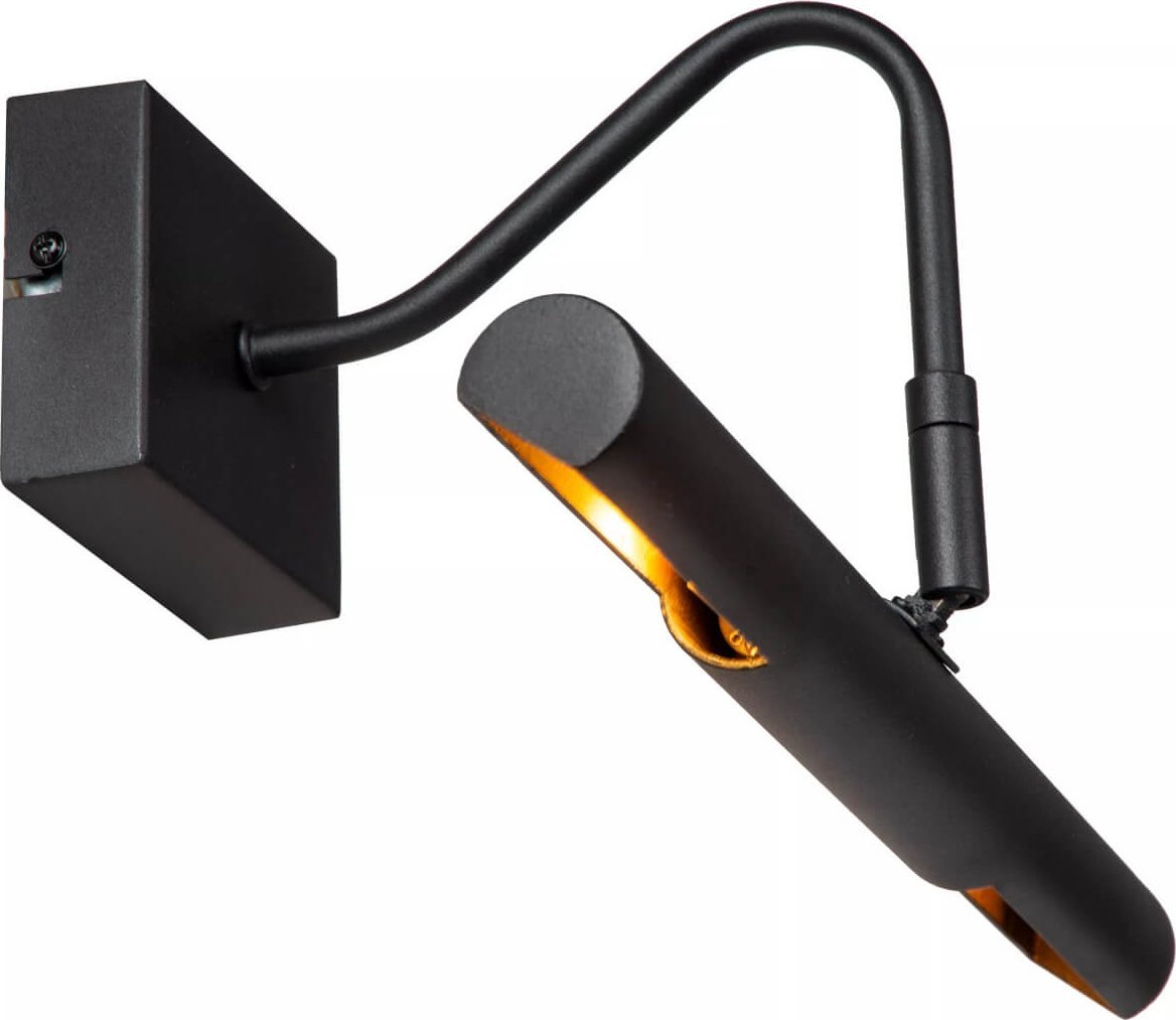 Kinkiet Lucide Lampa ścienna Vinz Czarna