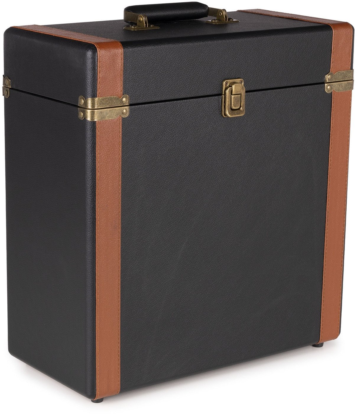 Futerał na płyty winylowe Audizio RC32, luksusowa czerń one size