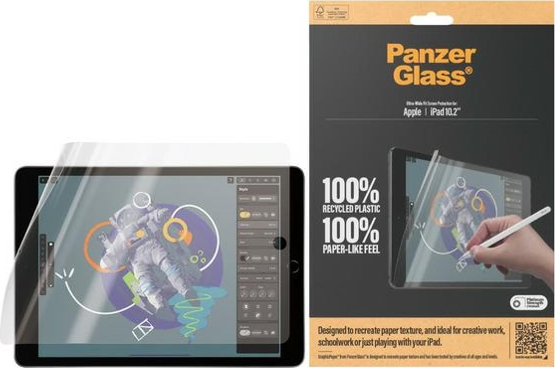 PanzerGlass PanzerGlass GraphicPaper iPad 10.2" 2843