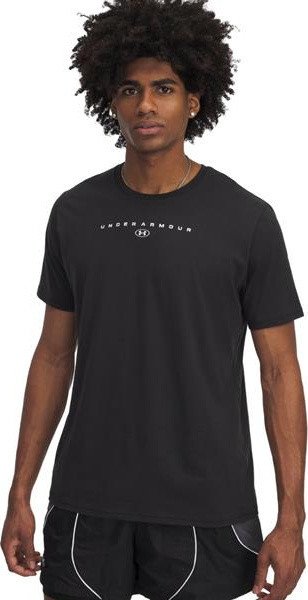 Koszulka męska Under Armour Stacked Logo SS czarna 6000211 001 S