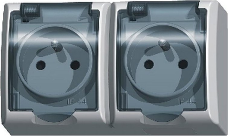 Ospel Ospel Fala - gniazdo podwójne GNH-2HZ/00/d