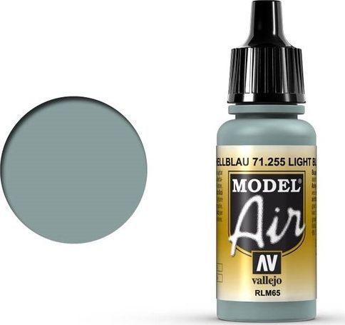 Vallejo Vallejo Model Air Light Blue RLM65 71.255 uniwersalny