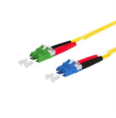 Kabel krosowy METZ CONNECT OpDAT, LC-D/LC-D APC OS2, 1 m