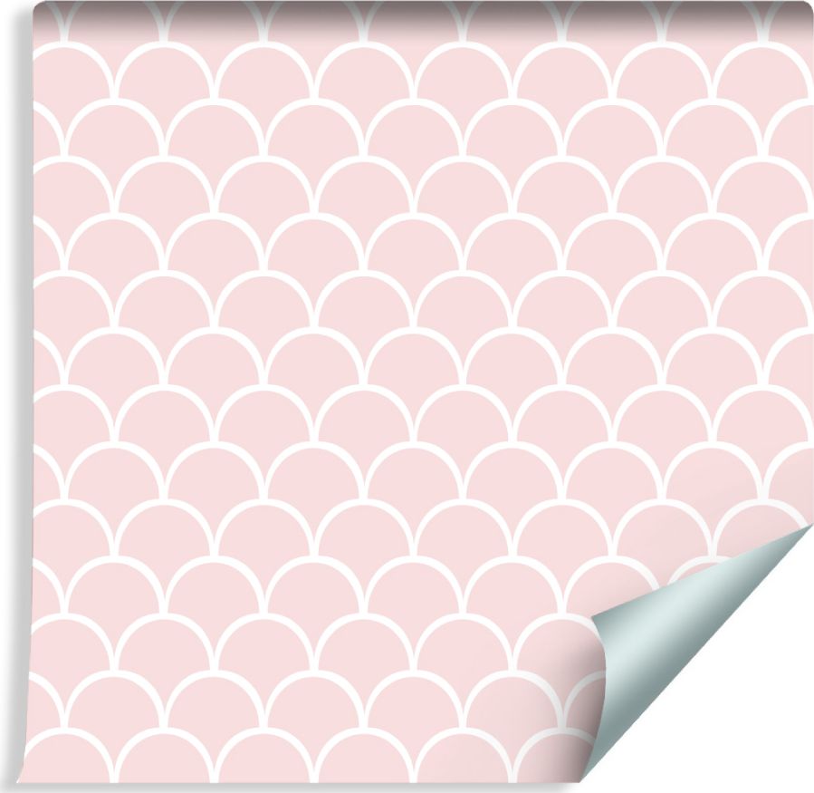 Muralo Tapeta GEOMETRYCZNA - Delikatne Jasne Wzory