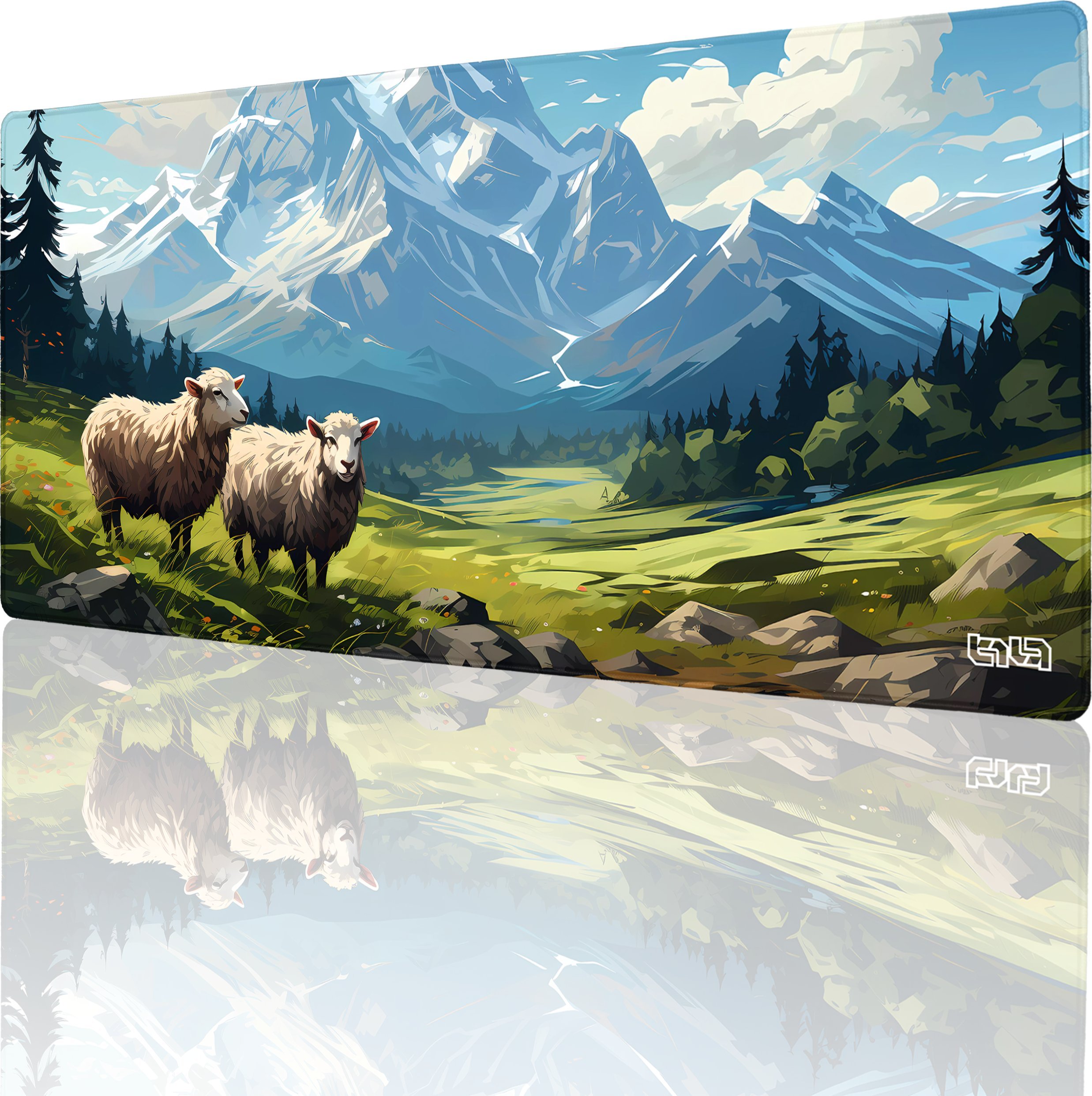 Podkładka Tilt PODKŁADKA GAMINGOWA Mountain Sheep 90x40 Dla gracza