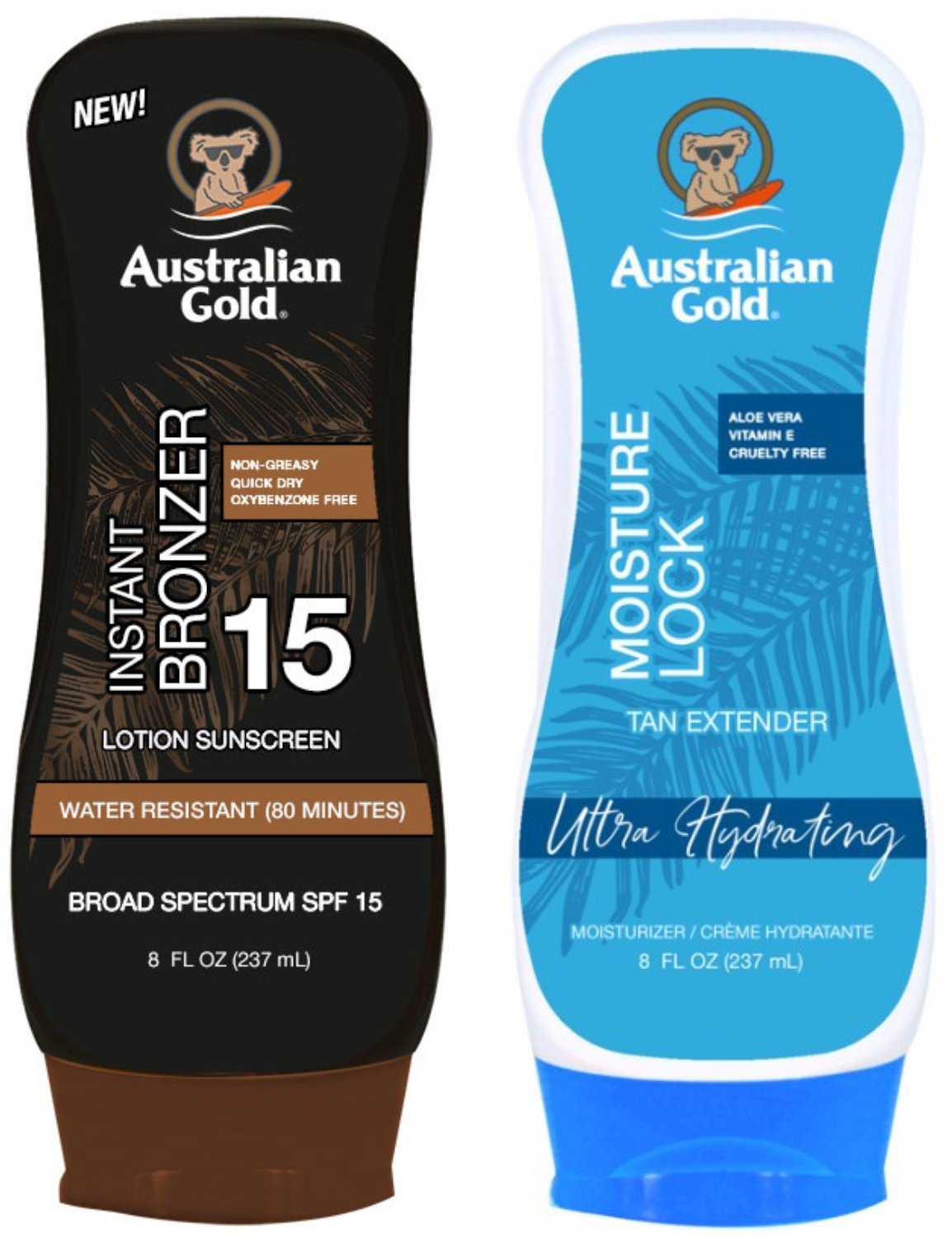 Australian Gold Balsam Z Bronzerem SPF15 + Moisture Lock 237ml