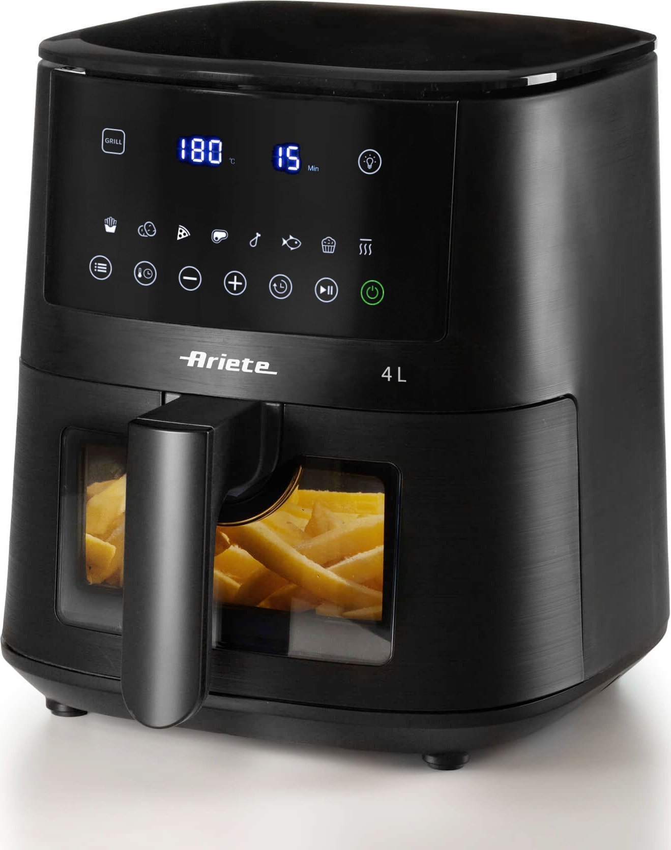 Frytkownica beztłuszczowa Ariete Ariete 4633/00 Pojedyńczy 4 l Autonomiczny 1400 W Frytkownica na gorące powietrze Czarny