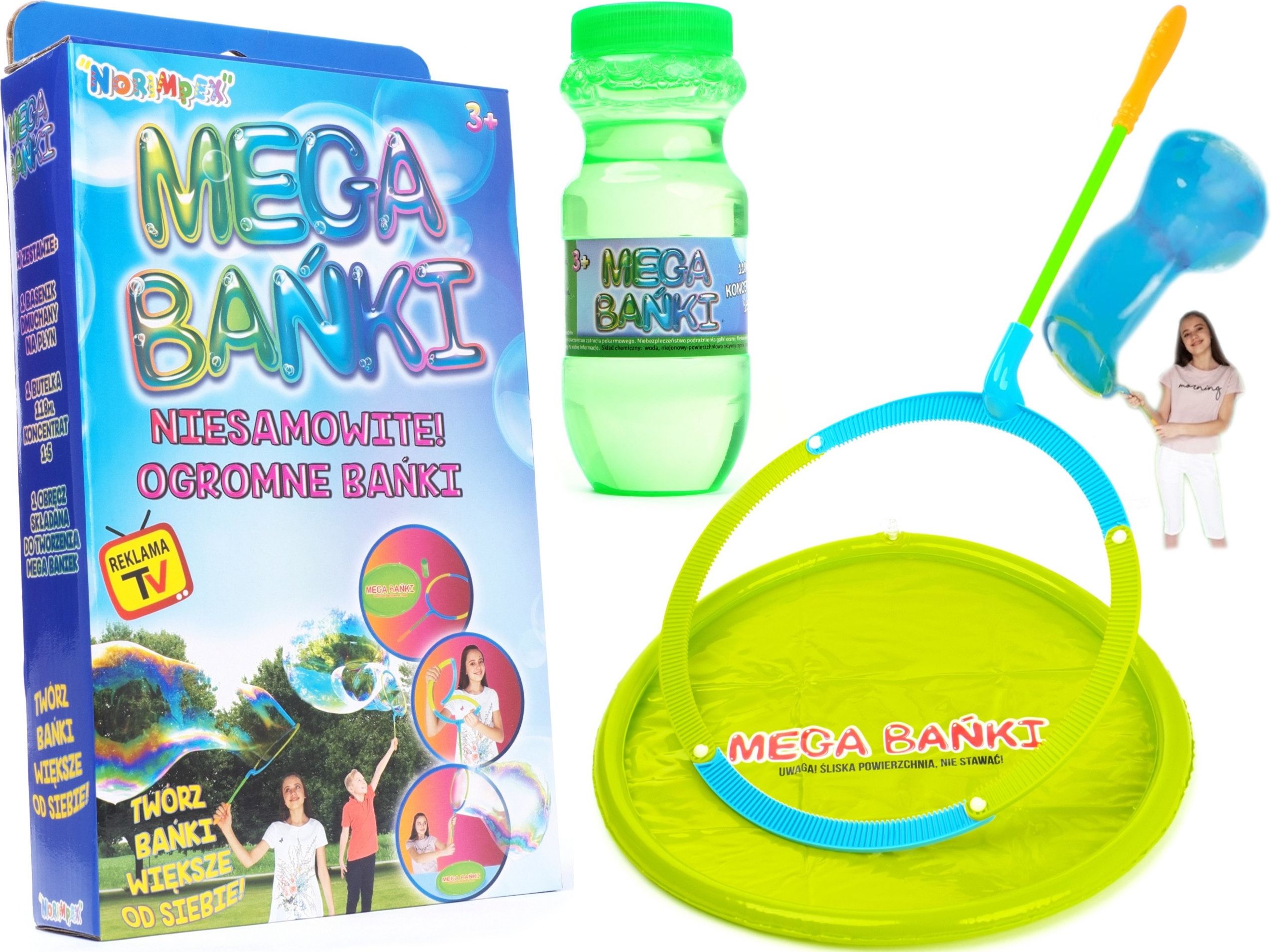 Norimpex Bańki mydlane Monster w pud. p12 NO-1001253