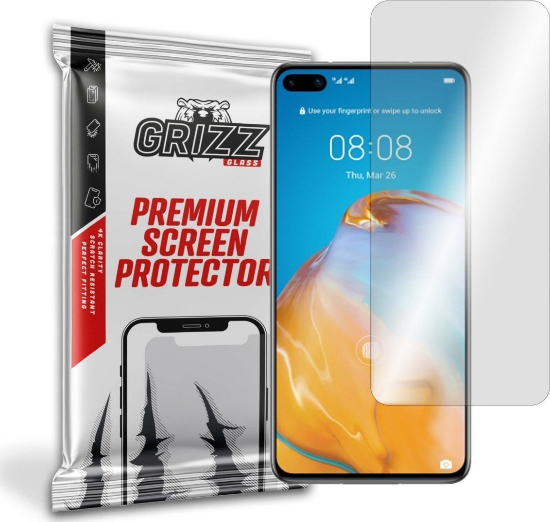 GrizzGlass Szkło hybrydowe Grizz Huawei P40